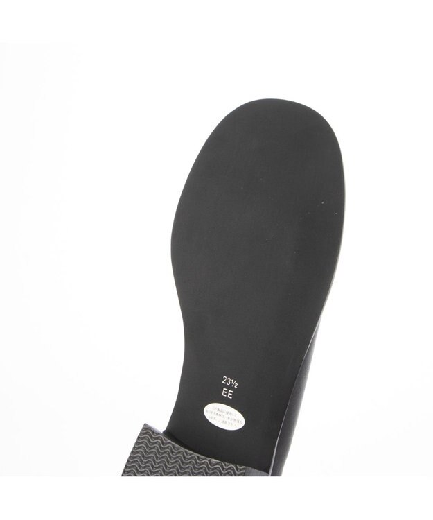 ing <ing>ヒールローファー ブラック