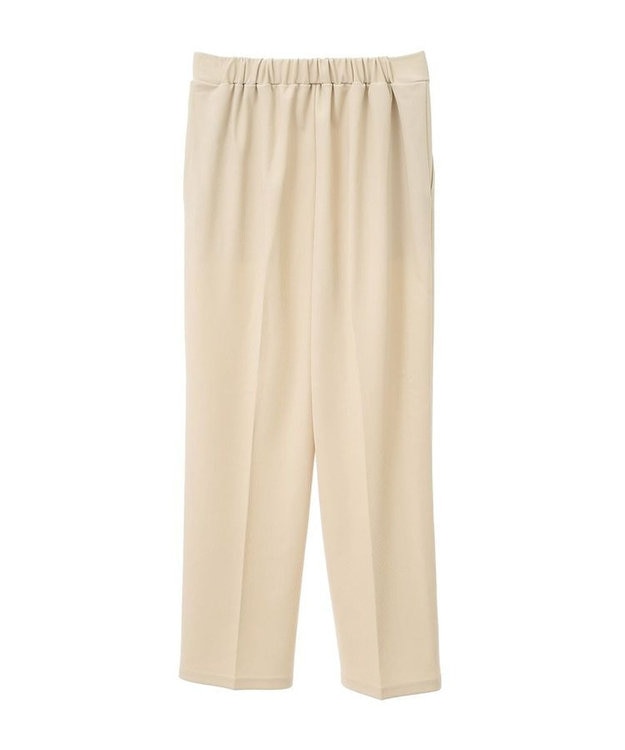 Green Parks らくスレ　ストレートパンツ Ecru