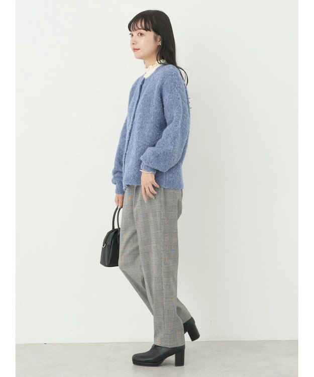 earth music&ecology ブークレカーディガン Dark Blue