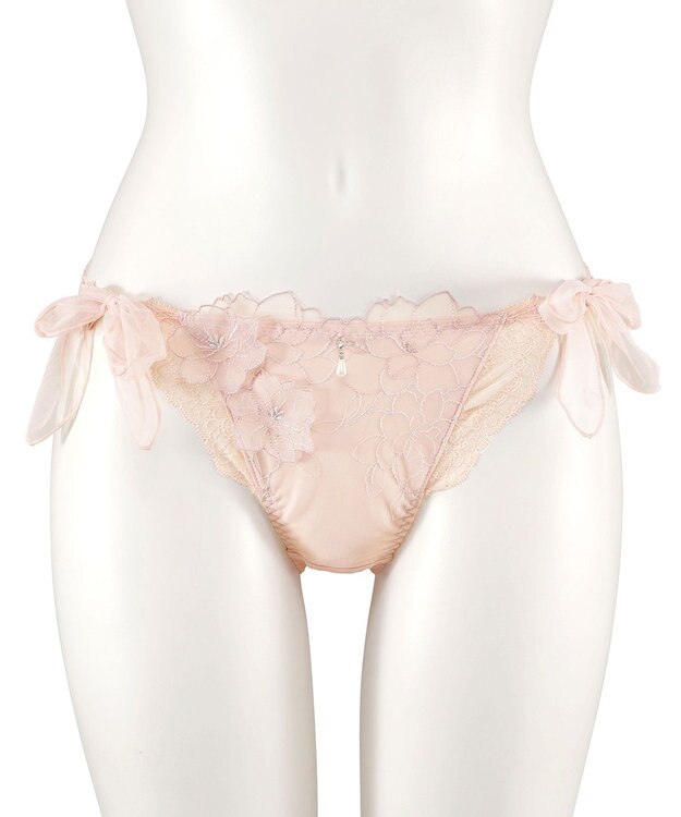 San-ai Resort（三愛水着楽園） 【SALE】エレガントコレクション【2505】デザインヒモショーツ ピンク