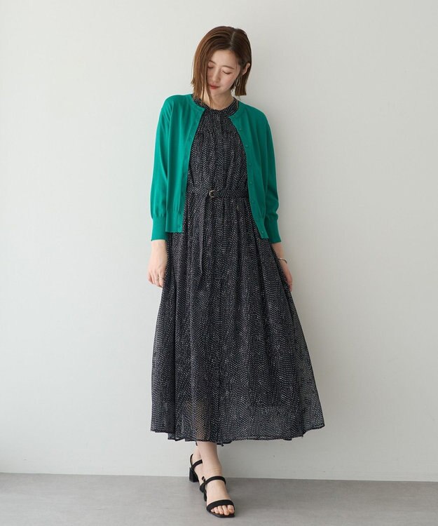 YECCA VECCA 【マシンウォッシャブル】カーディガン Off White