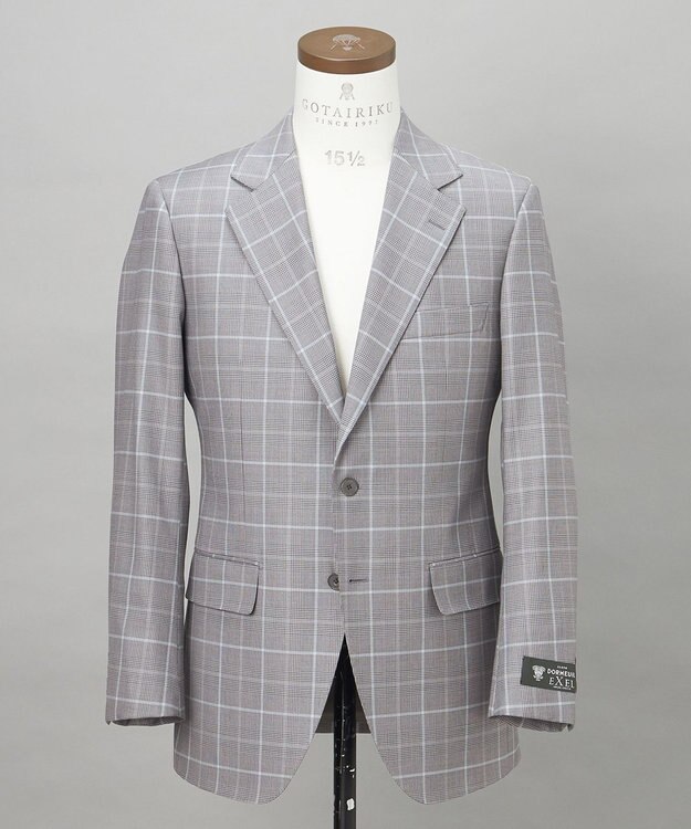 GOTAIRIKU 【DORMEUIL/ドーメル】エクセル 10マンススーツ ライトグレー系4