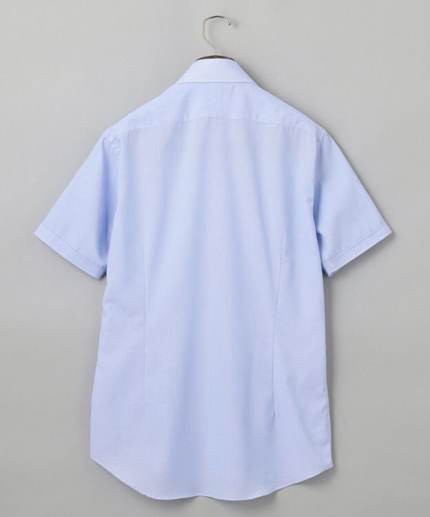 GOTAIRIKU 春夏向け【形態安定】SUMMERPREMIUMPLEATS_ボタンダウンカラー 半袖ドレスシャツ(26年モデル) サックスブルー系