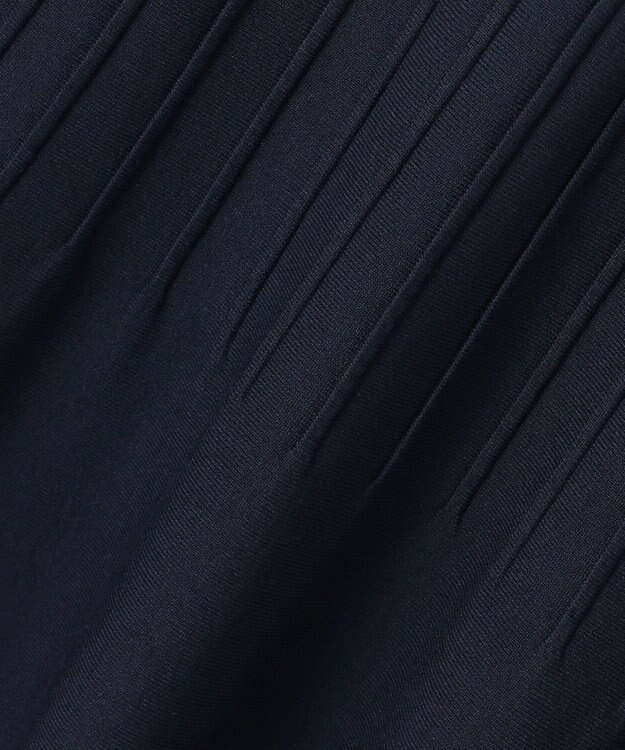 TOCCA BI-COLOR KNIT DRESS ニットドレス ネイビー系