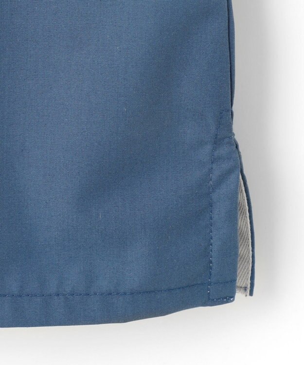 J.PRESS KIDS 【110-130cm】TCブロード パネルボーダープリント シャツ ダルブルー系