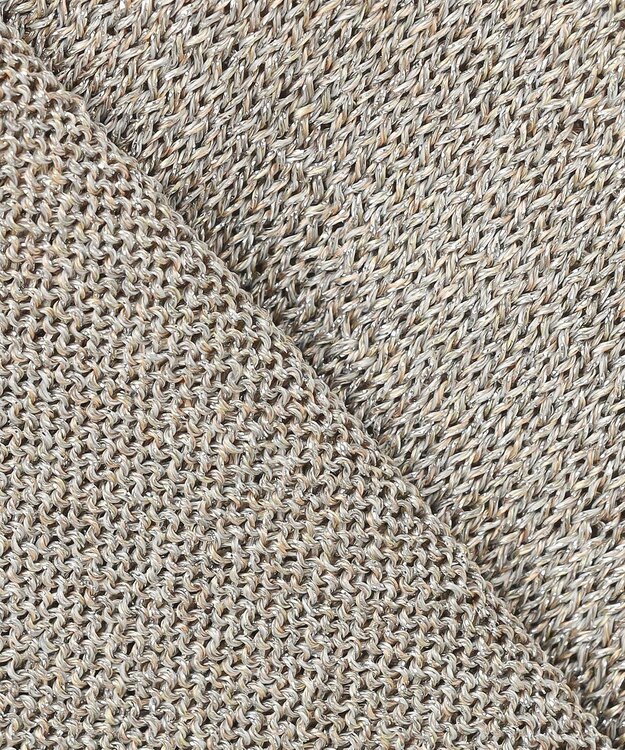 BEIGE， SMITHONITE / リュクスグリッター ドルマンカーディガン Grayge