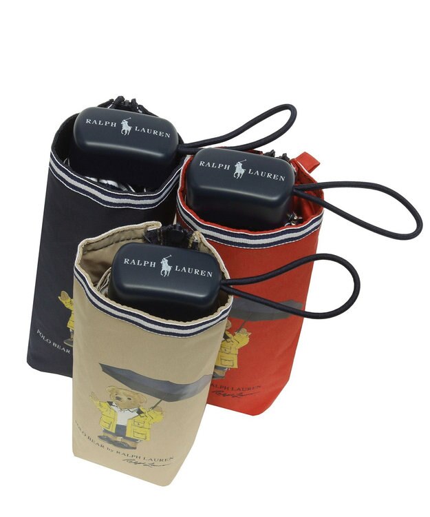 MOONBAT 【ポロベア/コンパクトミニ】POLO RALPH LAUREN（ポロ ラルフローレン） ツイル無地×レインベア ベージュ