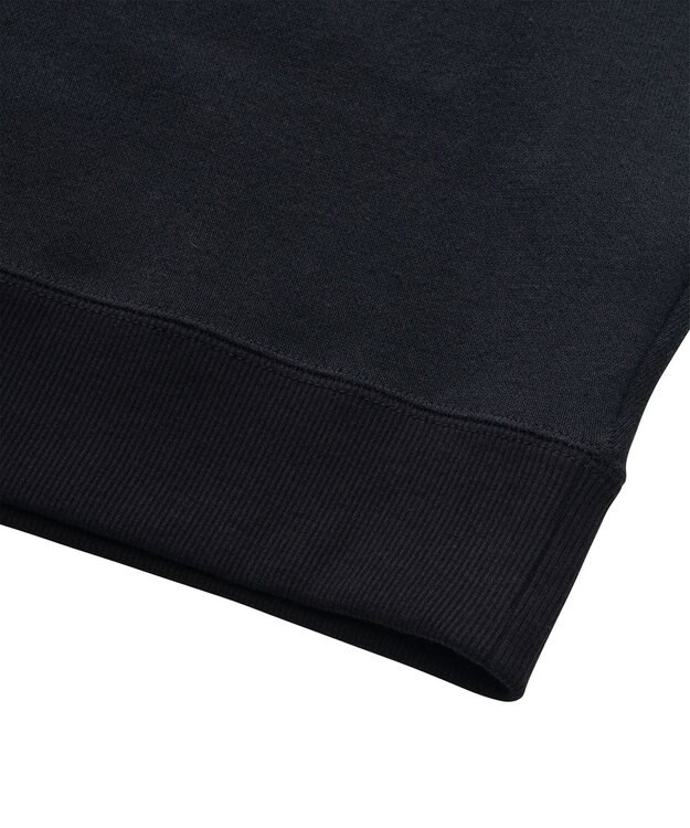 HAAG スマイルコットン HALF SLEEVE SWEAT POLO SHIRTS ポロシャツ ブラック