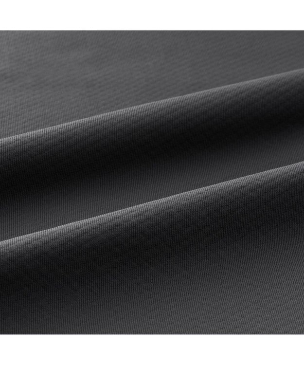 ZERO HALLIBURTON 【ストレッチ・UVカット】 Octa ハイブリッド ハーフジップモックネックトップス ZHG-M5A8 85125 ブラック