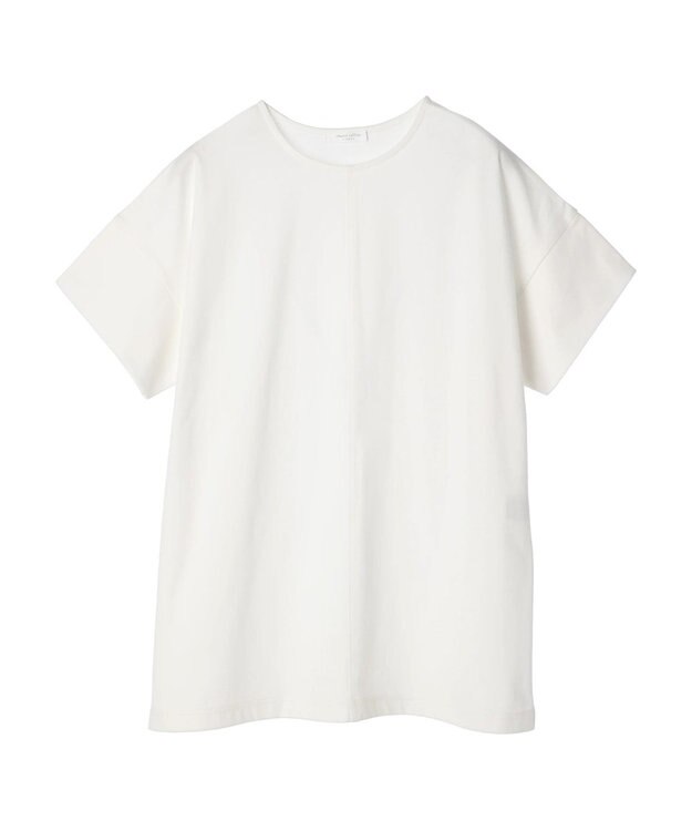 Green Parks 冷っとすずやか　袖広チュニック Off White