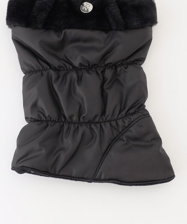 23区GOLF ショート丈が初登場！【WOMMEN】【撥水】ショート レッグウォーマー ブラック系