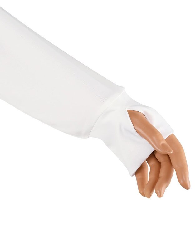 San-ai Resort（三愛水着楽園） 【UNISEX】【【UPF50＋】　ユニセックス　ラッシュパーカー　S・M・L　【San-ai Resort（サンアイリゾート）】 ホワイト