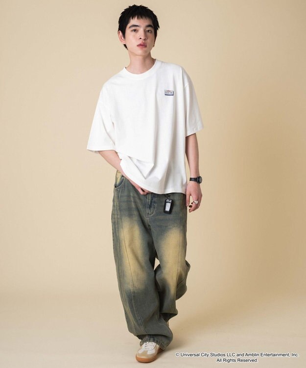 WEGO 【新柄追加/BACK　TO　THE　FUTUR/ユニセックス着用ITEM/SMLサイズ展開】BACK　TO　THE　FUTURE　グラフィックT（S） 柄3