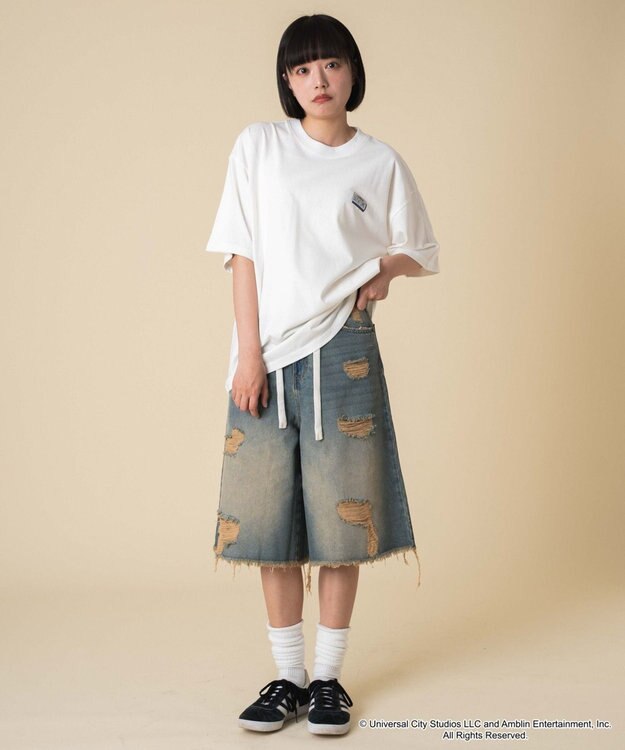 WEGO 【新柄追加/BACK　TO　THE　FUTUR/ユニセックス着用ITEM/SMLサイズ展開】BACK　TO　THE　FUTURE　グラフィックT（S） 柄3