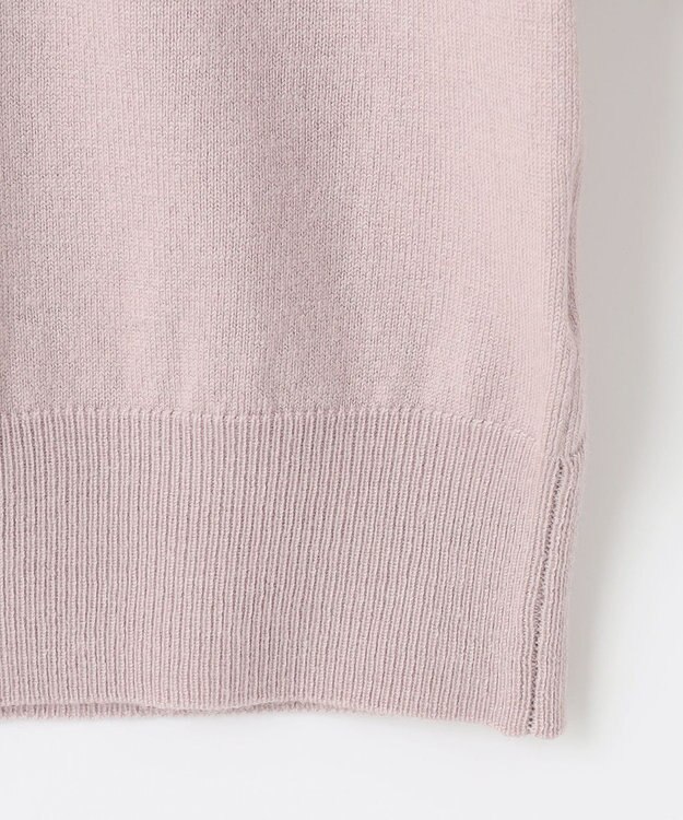 ANY SIS 【洗える】ウールブレンド カーディガン ローズグレー