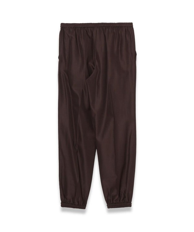 JOSEPH ソフトコットンシルク　クロップドトラウザーズ Ebony