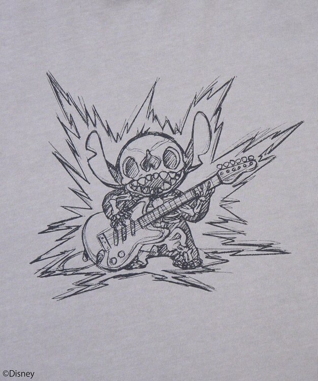 earth music&ecology スティッチ／フリルドッキングＴＥＥ Gray Beige