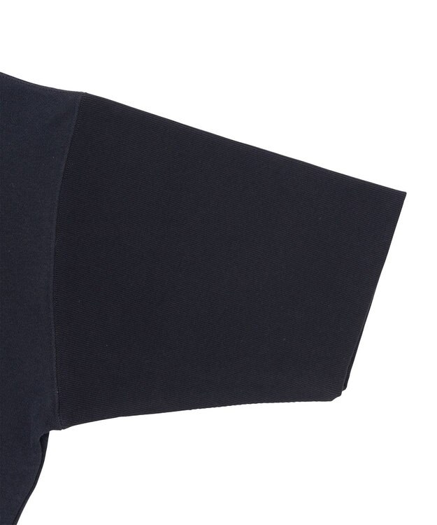 HAAG スマイルコットン HALF SLEEVE SWEAT POLO SHIRTS ポロシャツ ブラック