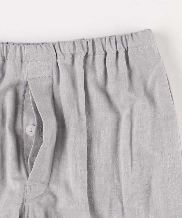 ワコール／睡眠科学 パジャマ 長袖 長ズボン 綿100%(本体) 三重ガーゼ メンズ YGX568 睡眠科学／ワコール グレー