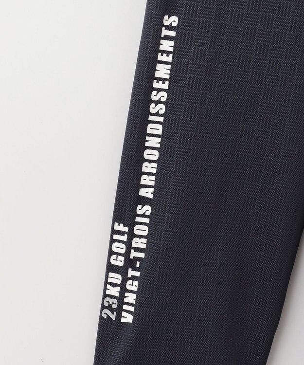 23区GOLF 【MEN】【吸水速乾・UV】３０ｄエンボスプリント インナーカットソー ネイビー系5