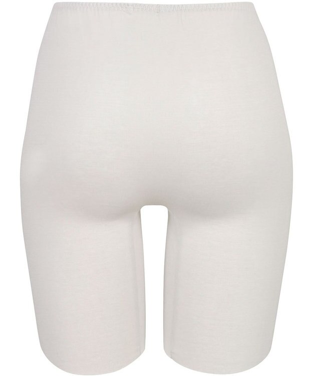 Wing インナー 【綿の贅沢オーガニック　フラットタイプ】 オーガニックコットン混素材 ひびきにくくさらっと薄くて軽い ３分丈 ER1348 ウイング／ワコール シェルベージュ