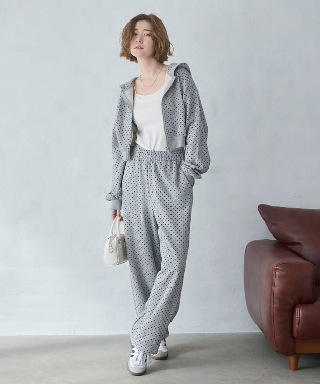 WEGO ショートZIPパーカー 柄2