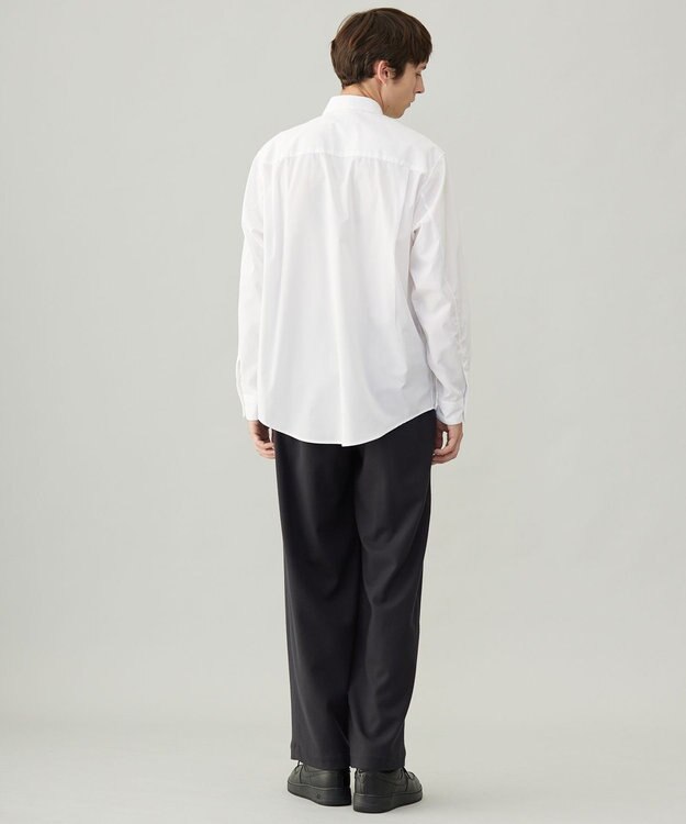 UNFILO MENS コットンブレンド シャツ ホワイト