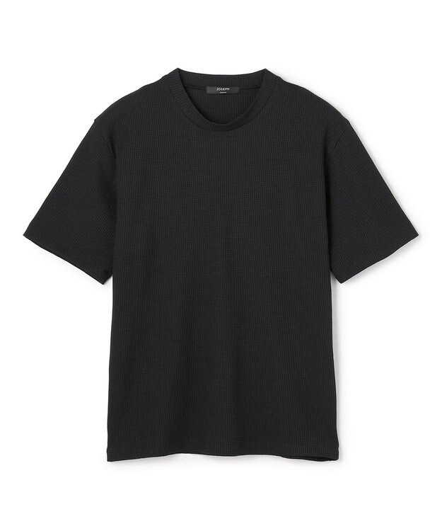 JOSEPH HOMME 【WEB限定】【新素材】エアータックジャージー  クルーネックTシャツ ブラック系