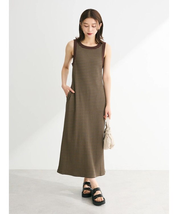 Green Parks ・ＳＵＧＡＲ　ＳＰＯＯＮ　ボーダーアメスリワンピース