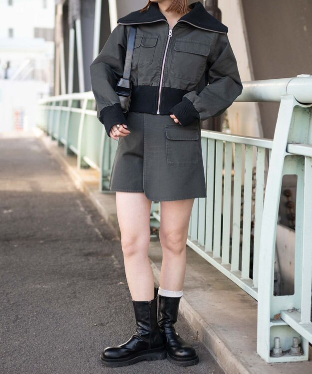 WEGO ウォッシュドダックワークスカパン スミクロ