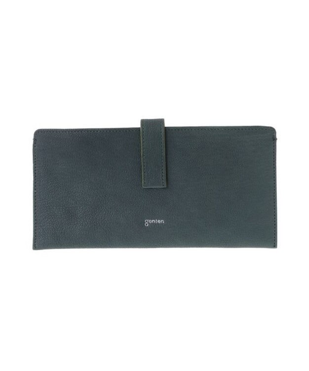 genten フレスコ 薄束入れ財布 グリーン