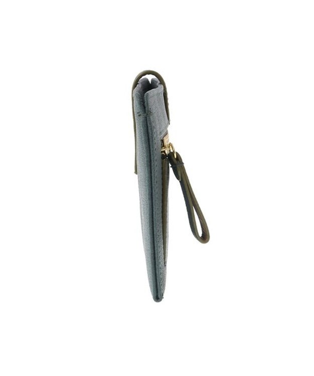 genten フレスコ 薄束入れ財布 グリーン