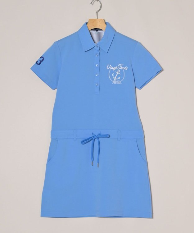 ONWARD Reuse Park 【23区 GOLF】ワンピース春夏 ブルー