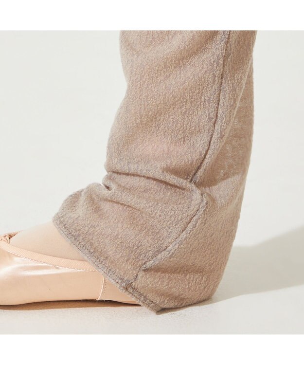 Chacott ◎【Nela ライン】レッグウォーマーショート グレージュ