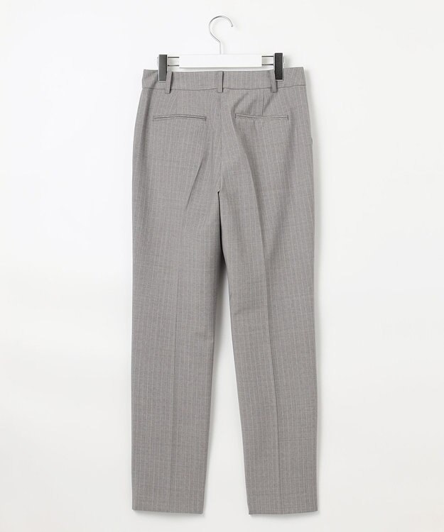 J.PRESS LADIES 【セットアップ対応】BAHARIYE2 テーパード パンツ ライトグレー系1