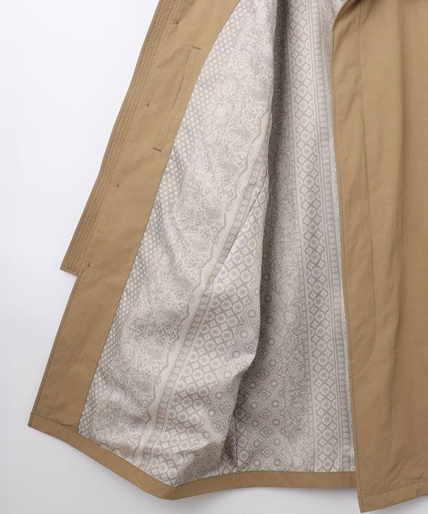 JOSEPH ABBOUD 【キングサイズ】ワッシャー スプリングコート ベージュ系