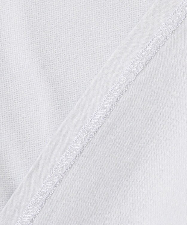 Feroux メッセージプリント・ロングスリーブTシャツ スカイブルー系