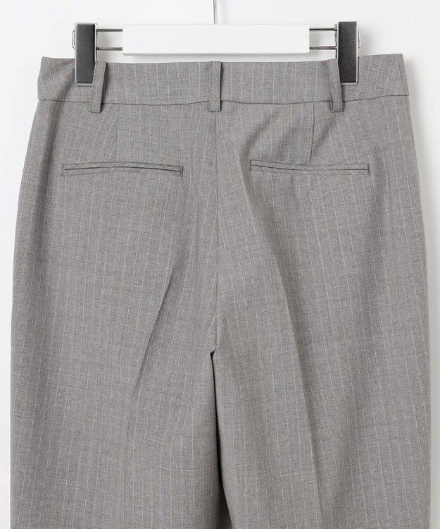 J.PRESS LADIES 【セットアップ対応】BAHARIYE2 テーパード パンツ ライトグレー系1