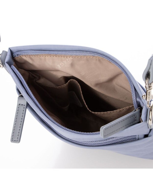 LA BAGAGERIE モノグラムデイリースマホポシェット ブルー