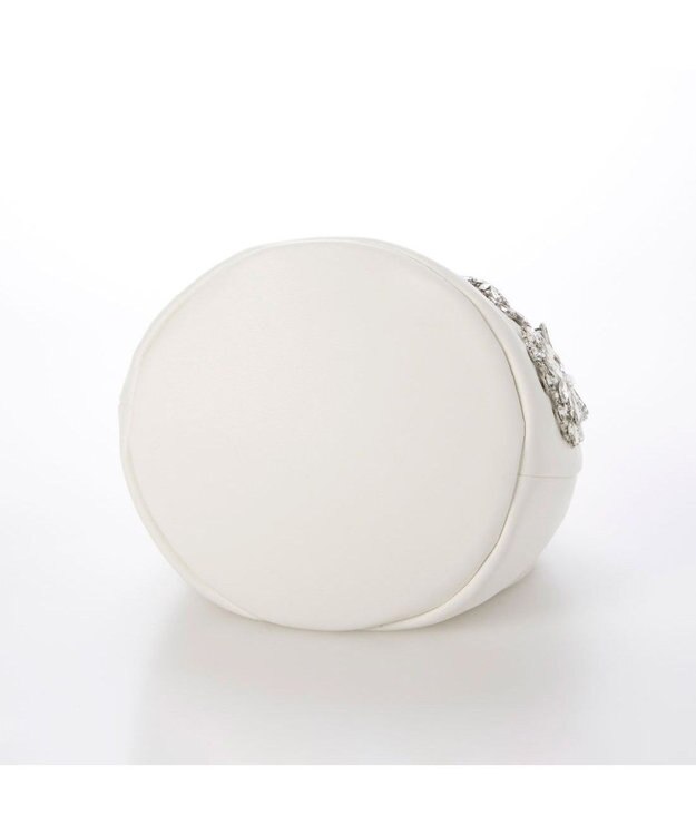 UNBILLION カカトゥ kakatoo / ビジュー付きドロストバッグ アイボリー