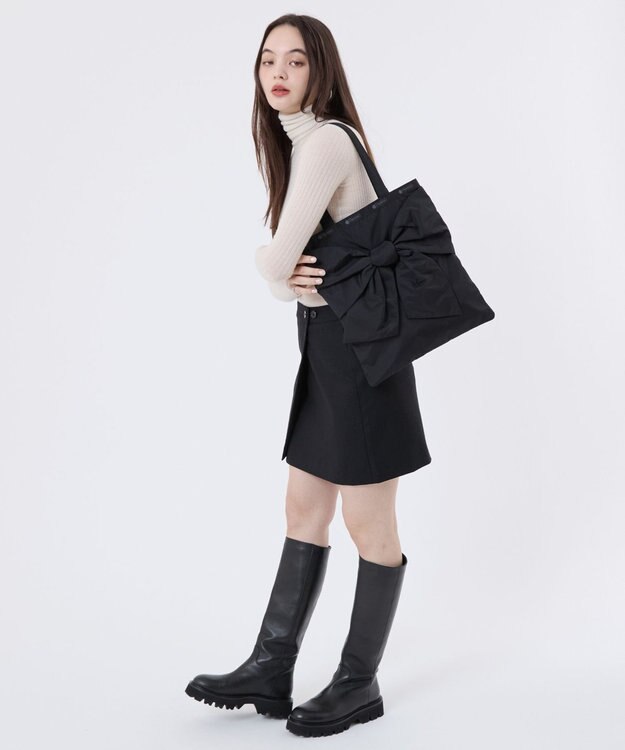 LeSportsac BOW EMERALD TOTE/ブラックボウズ ブラックボウズ