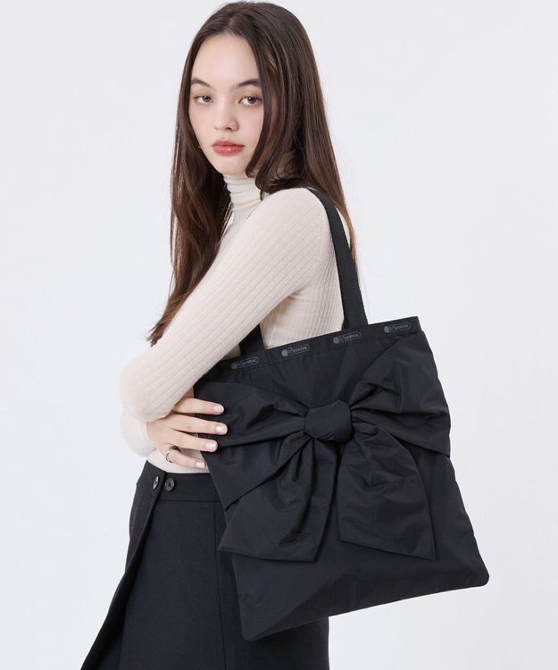 LeSportsac BOW EMERALD TOTE/ブラックボウズ ブラックボウズ
