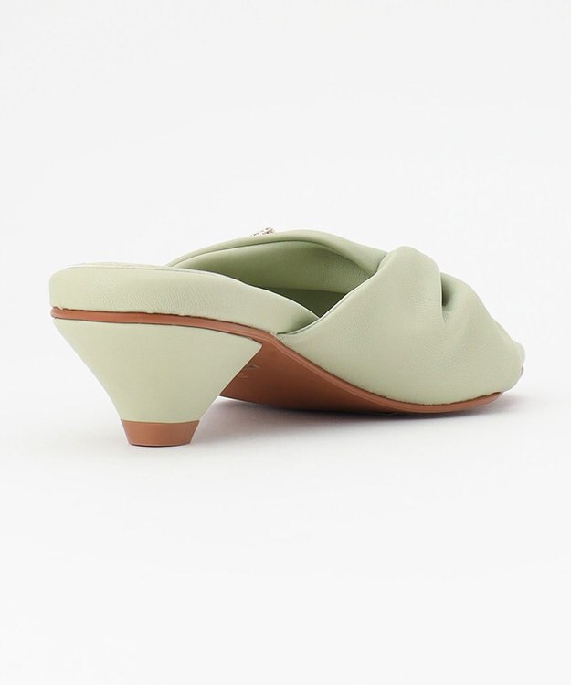 TOCCA CUSHION RIBBON SANDALS サンダル ライトグリーン系