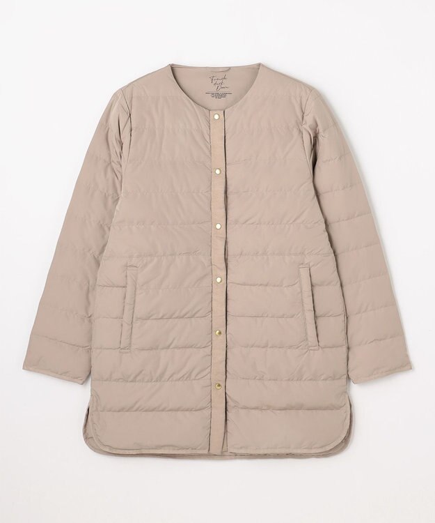 ANY フレンチダウンロングコート モカ