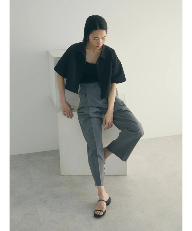 Green Parks armonia．ＳＥＴ２点　シャツワンピース Black