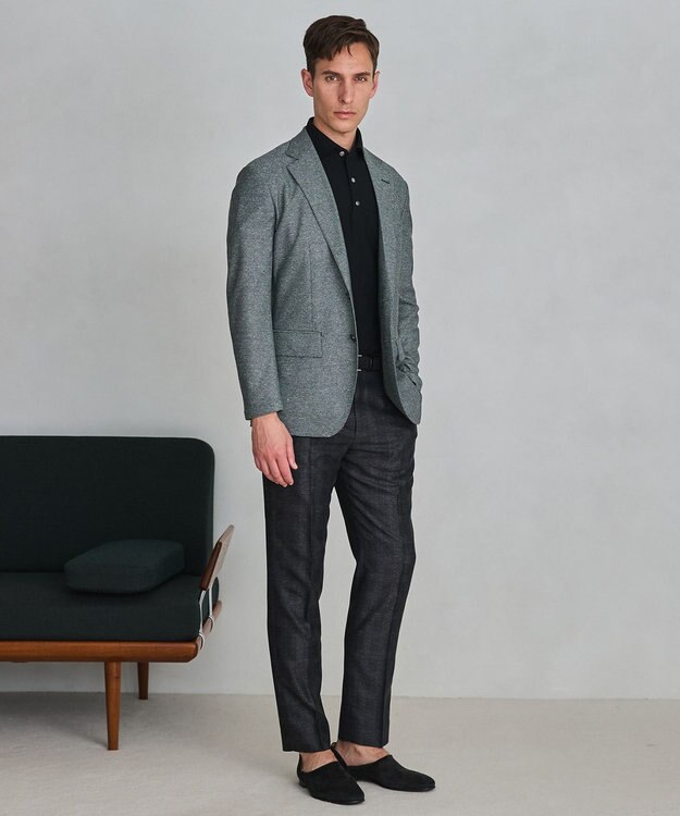 GOTAIRIKU ３年連続売上NO1【吸水速乾/洗える/ストレッチ】ノルマンディーリネン カーディガンジャケット(25/26年モデル) カーキ(26年新色)