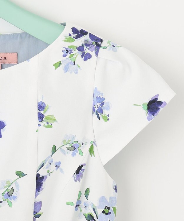 TOCCA 【洗える！】ANEMONE BOUQUET ドレス ブルー系5