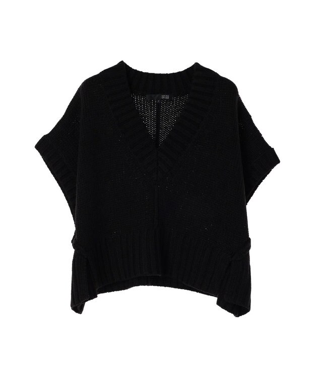 Green Parks ・ＳＵＧＡＲ　ＳＰＯＯＮ　ショートニットベスト Black
