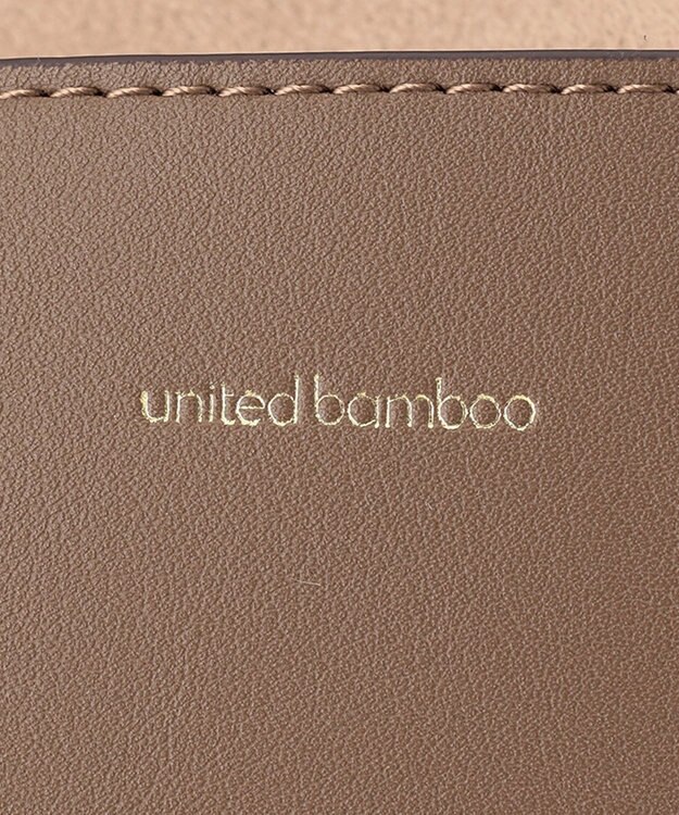 united bamboo フェイクボアリバーシブルトート ベージュ系