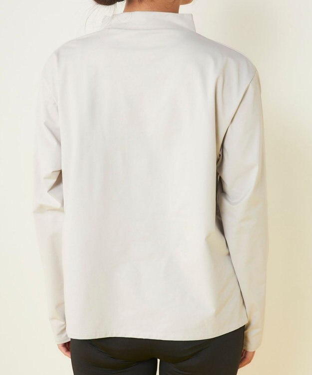 OP／FILA 【ocean pacific】モックネックラッシュガード付き 水着5点セット ベージュ